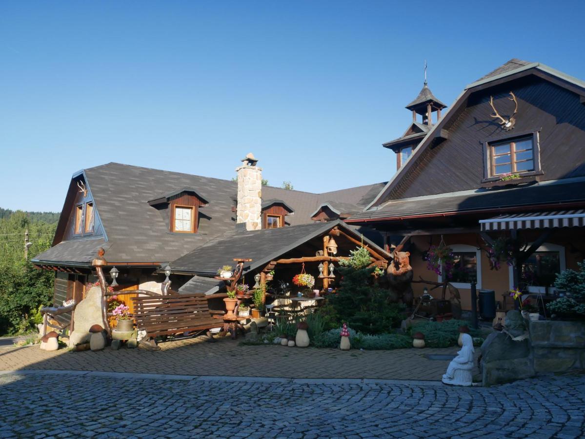 Penzion Obora Prostřední Bečva Exterior foto